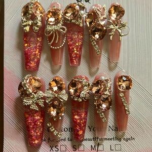 Aquarium Press-On Nails Set